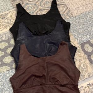 Aerie Women's Sports Bras - Black, Navy, and Brown